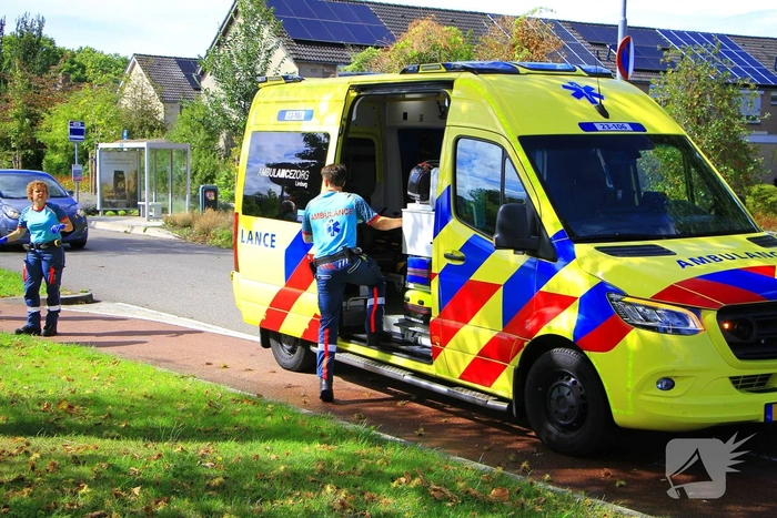 Fietser gewond na val tijdens remactie