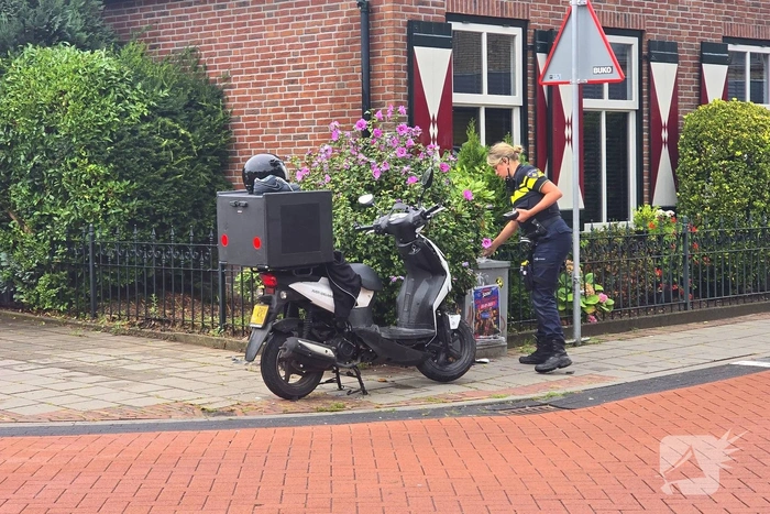 Maaltijdbezorger betrokken bij ongeval
