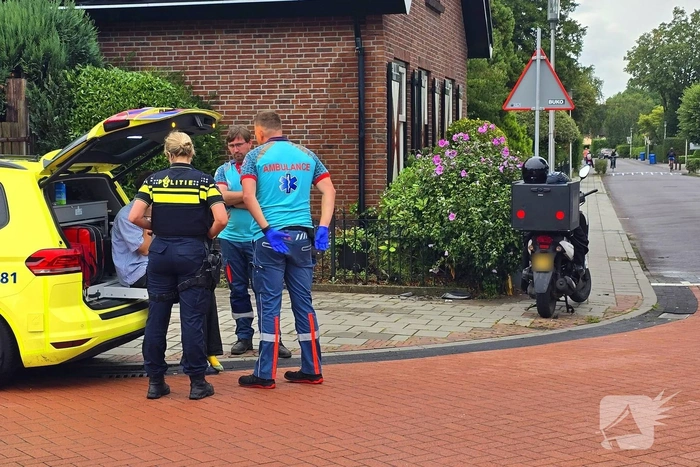 Maaltijdbezorger betrokken bij ongeval
