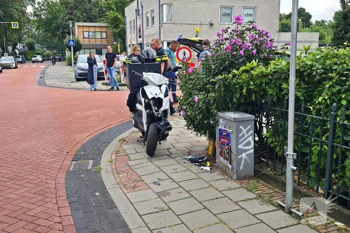 Maaltijdbezorger betrokken bij ongeval