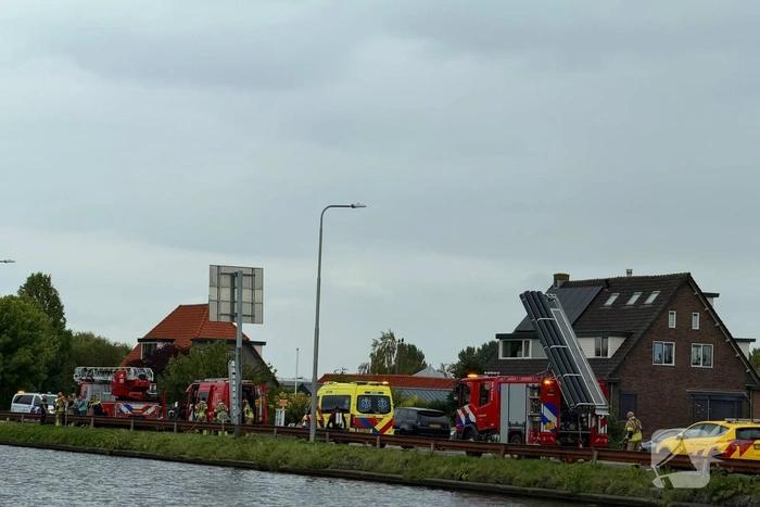 Persoon te water, hulpdiensten opgeroepen