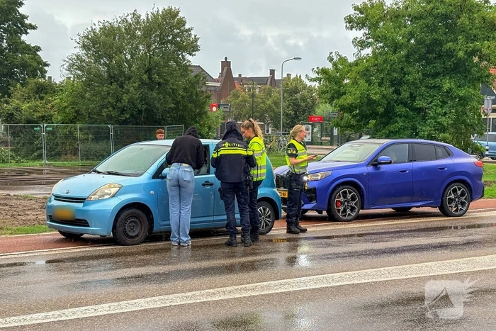 Ongeval tussen twee voertuigen