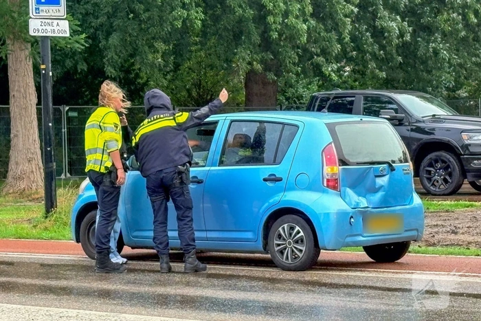 Ongeval tussen twee voertuigen