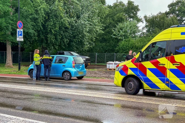 Ongeval tussen twee voertuigen