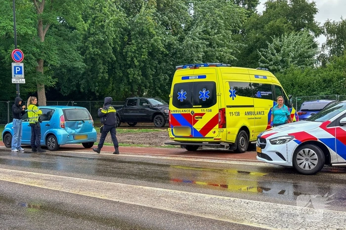Ongeval tussen twee voertuigen