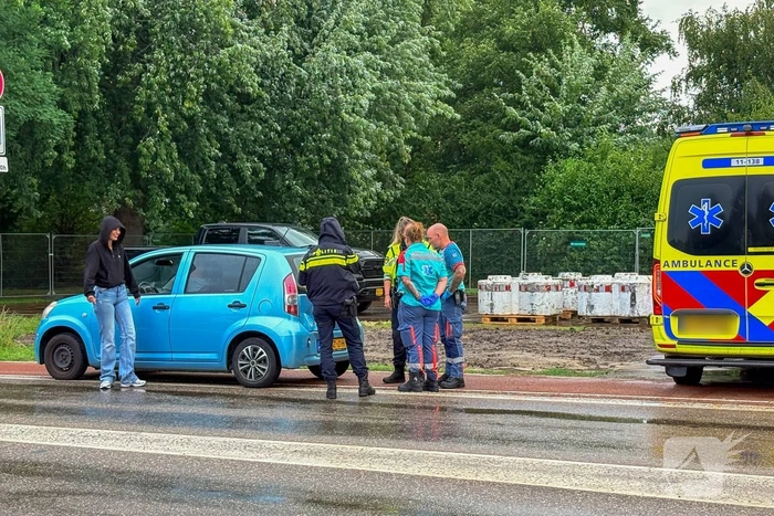 Ongeval tussen twee voertuigen