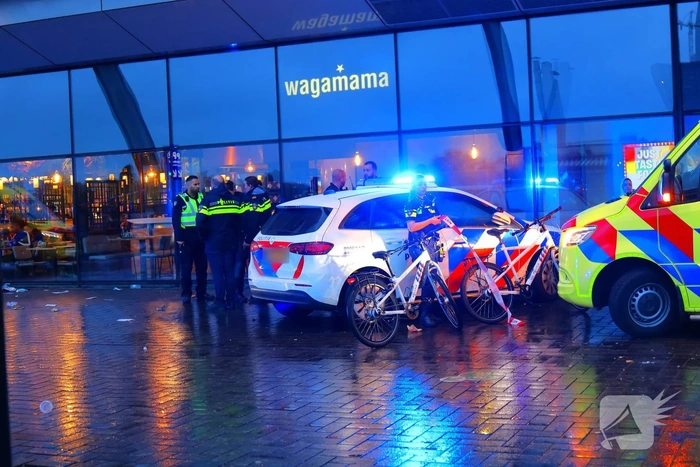 Steekincident leidt tot gewonde bij centraal station