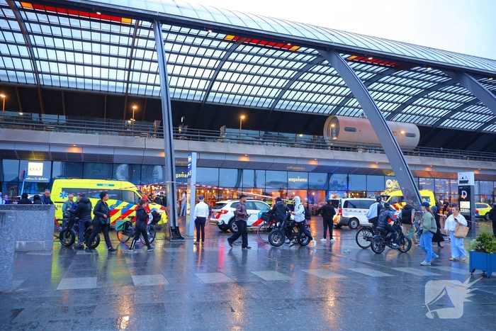 Steekincident leidt tot gewonde bij centraal station