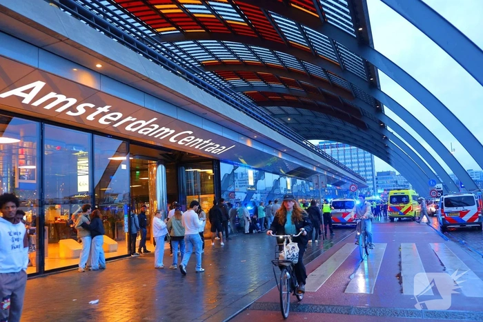 Steekincident leidt tot gewonde bij centraal station