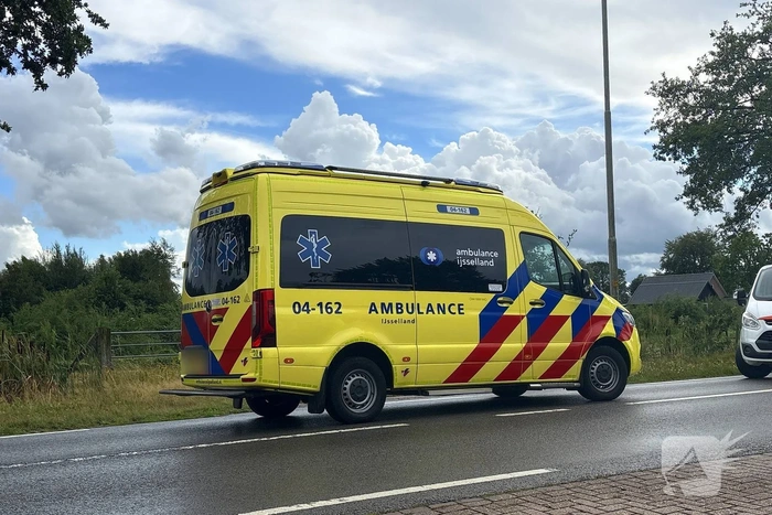 Kop-staartbotsing zorgt voor hulpverlening