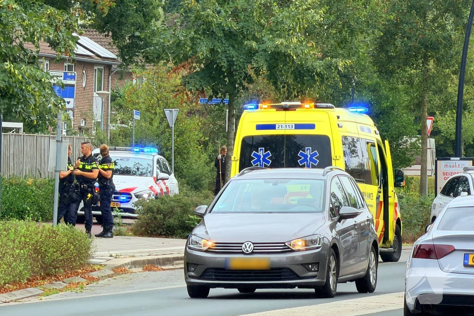 Fatbiker gewond na val op fietspad