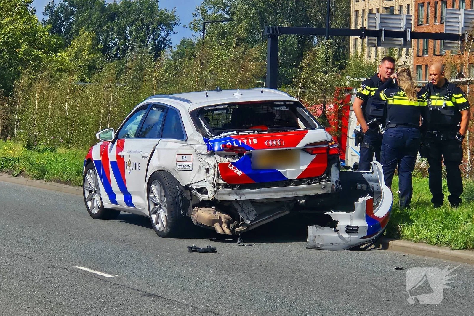 Politie betrokken bij ongeval Vlaardingen