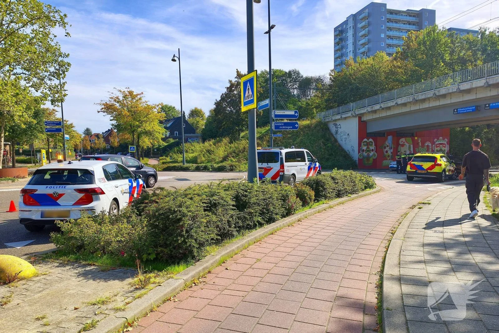 Voetganger aangereden door automobilist