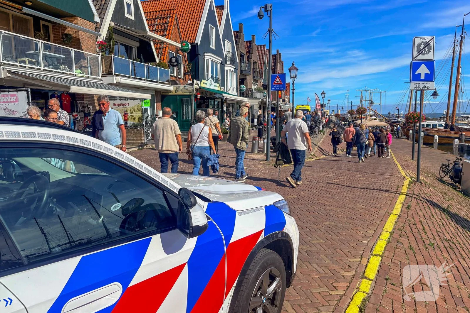 Persoon aangereden door fiets