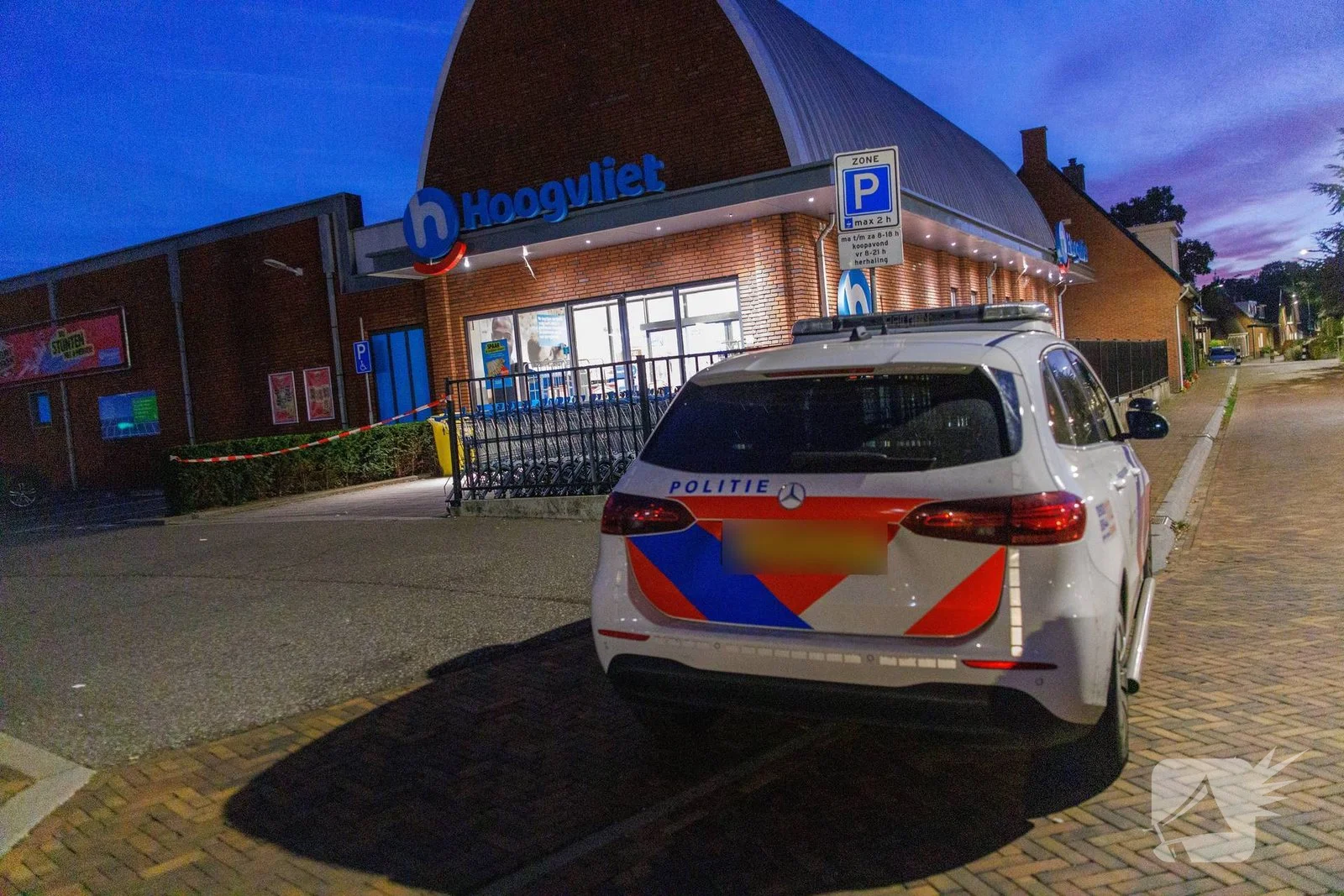Supermarkt slachtoffer van overval