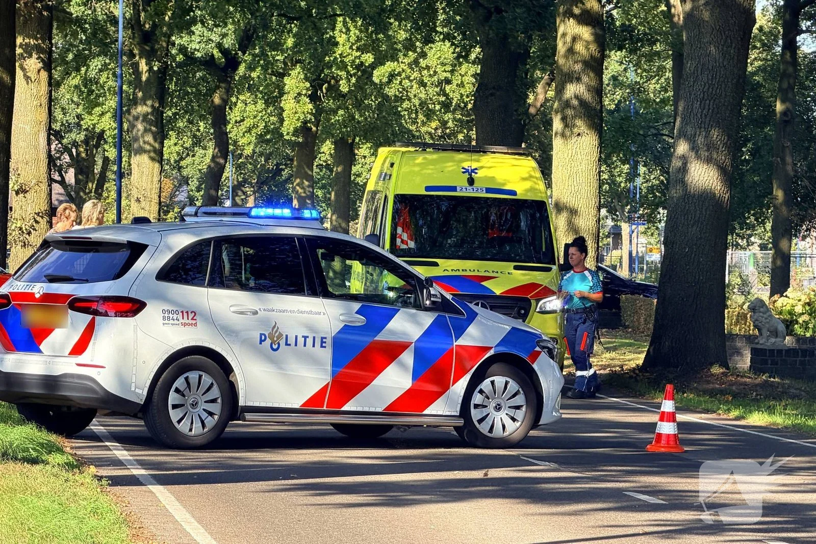 Fietser aangereden door auto