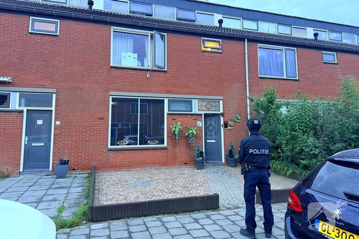 Flexteam van politie in actie bij inval
