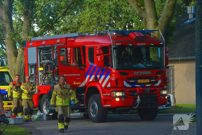 Woningbrand leidt tot inzet van hulpdiensten