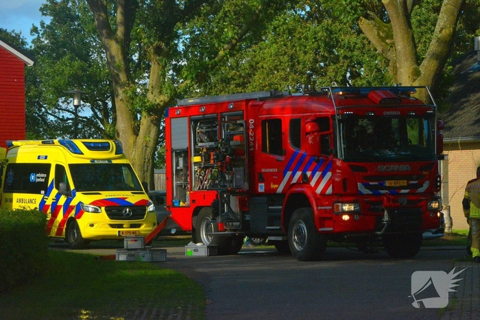Woningbrand leidt tot inzet van hulpdiensten