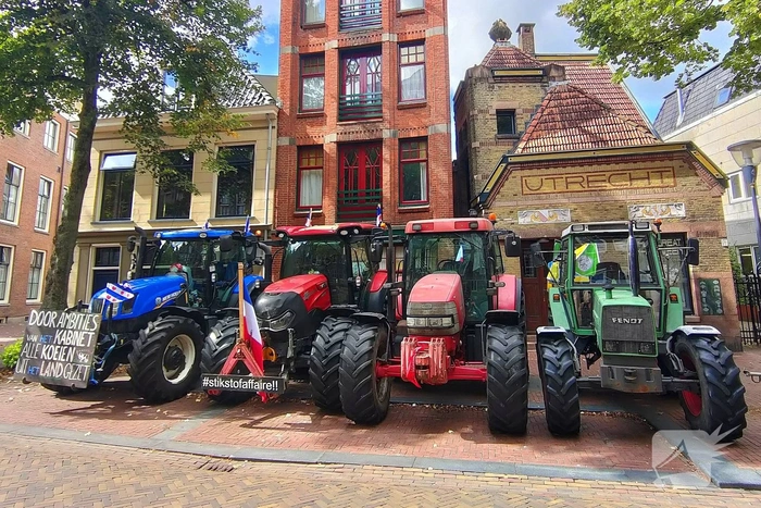Boeren met trekkers naar provinciehuis voor demonstratie tegen stikstofplannen