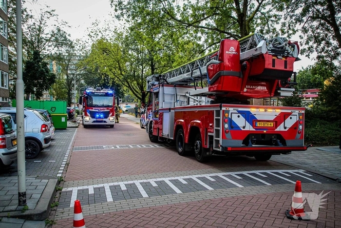 Brand in woning snel geblust