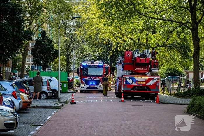 Brand in woning snel geblust
