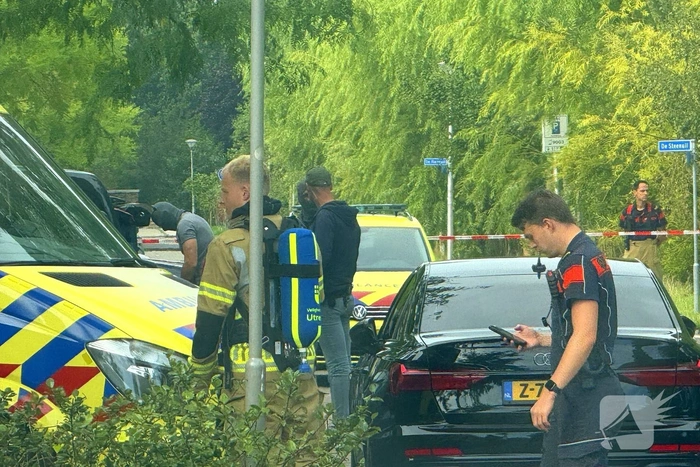 Man met verward gedrag verschanst zich in woning, DSI ingezet