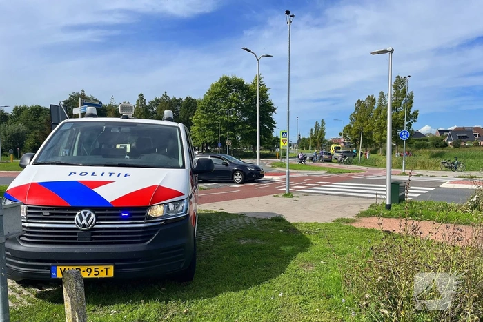 Fietser gewond bij aanrijding met auto