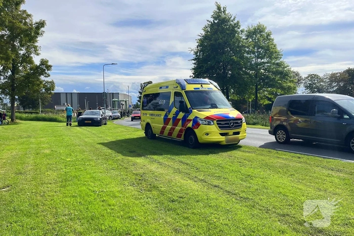 Fietser gewond bij aanrijding met auto