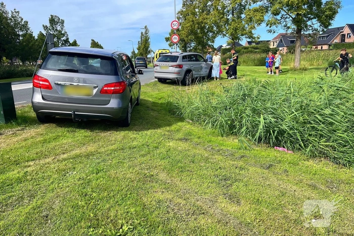 Fietser gewond bij aanrijding met auto