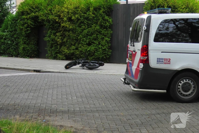 Twee personen op fatbike gewond na ongeval
