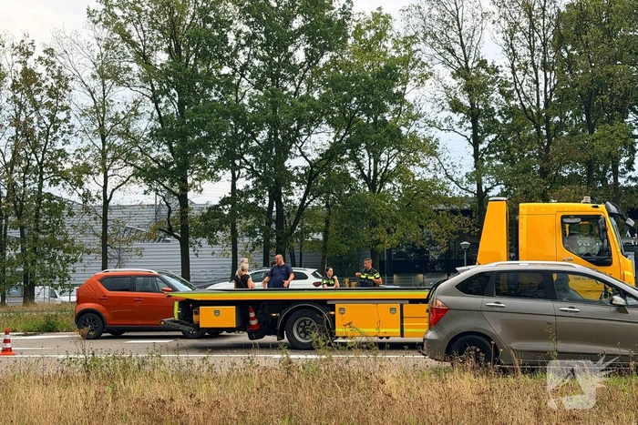 Kopstaartaanrijding met meerdere betrokkenen
