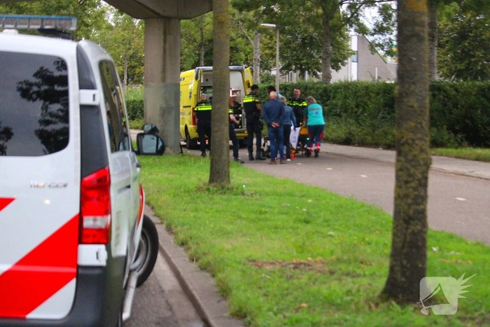Scooterongeval leidt tot ambulance-inzet