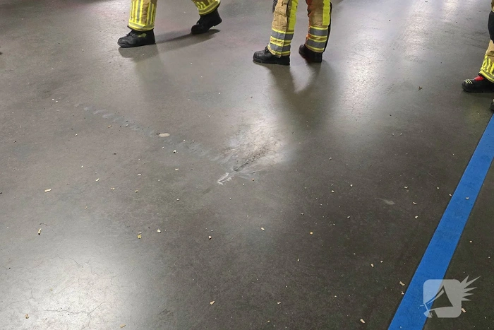 Explosie veroorzaakt rookalarm in parkeergarage