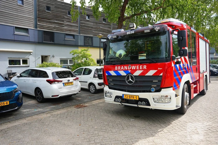 Rookontwikkeling door defecte wasmachine
