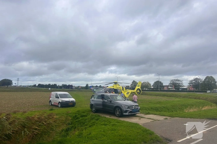 Traumahelikopter aan de grond door technische storing