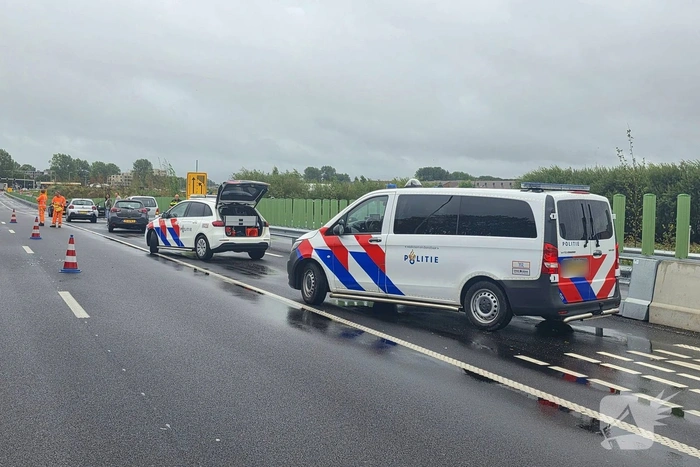 Kop-staartbotsing veroorzaakt verkeershinder