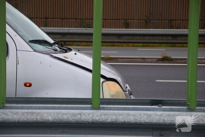 Kop-staartbotsing veroorzaakt verkeershinder