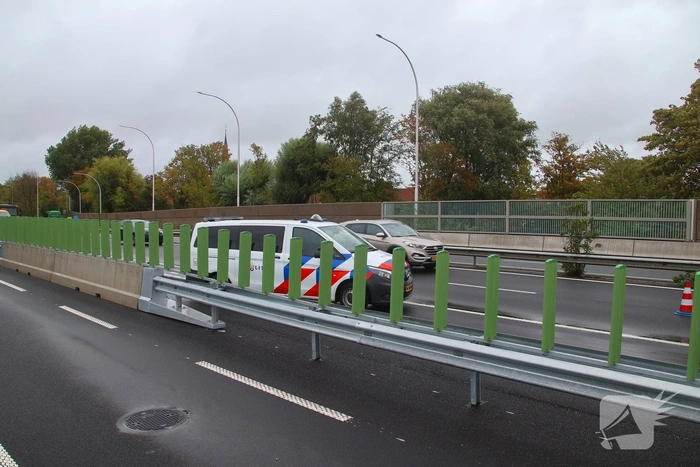 Kop-staartbotsing veroorzaakt verkeershinder