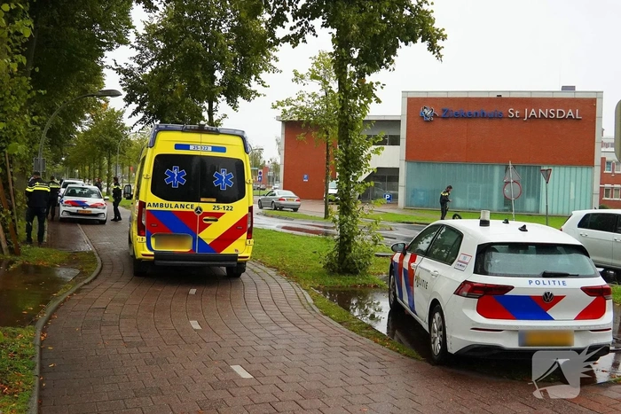 Aanrijding tussen fatbiker en automobilist
