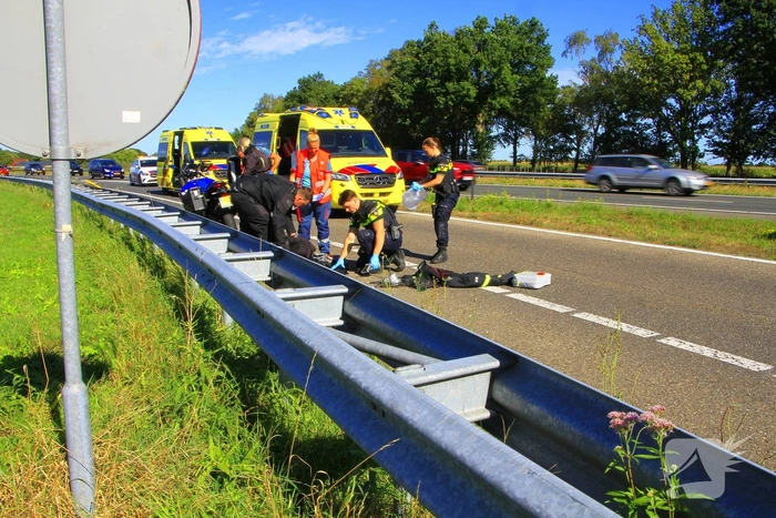 Motorongeval leidt tot gewonden en ziekenhuisopname