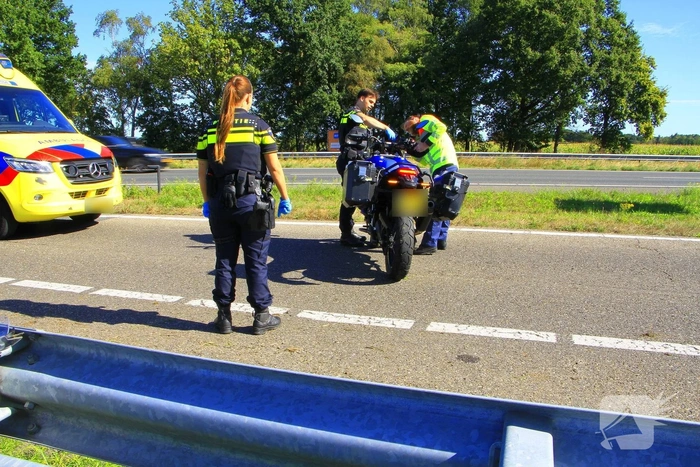 Motorongeval leidt tot gewonden en ziekenhuisopname