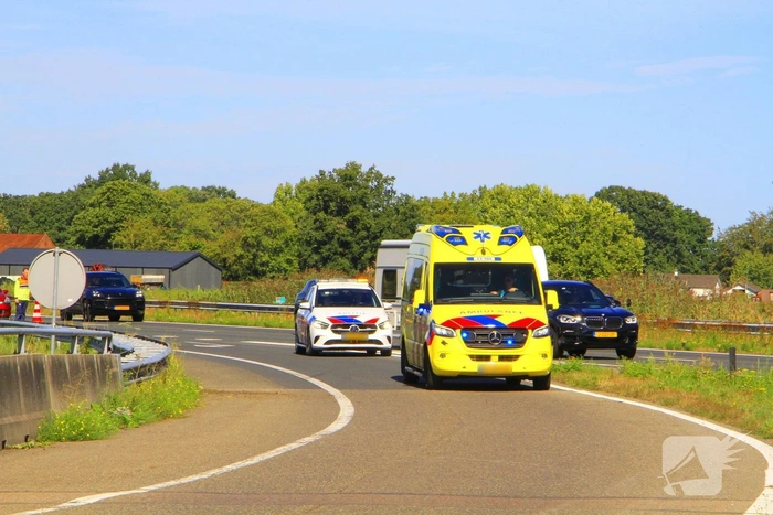 Motorongeval leidt tot gewonden en ziekenhuisopname