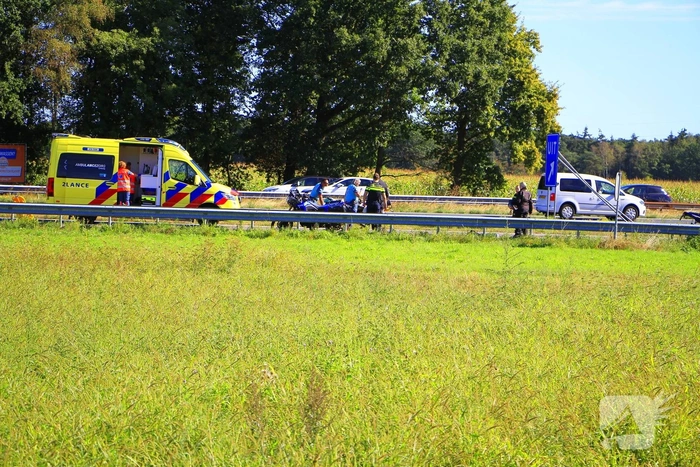 Motorongeval leidt tot gewonden en ziekenhuisopname