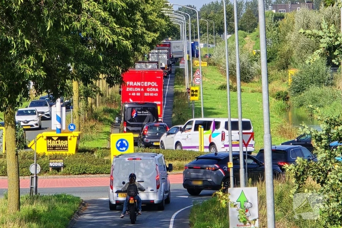 Afsluiting brug leidt tot verkeershinder