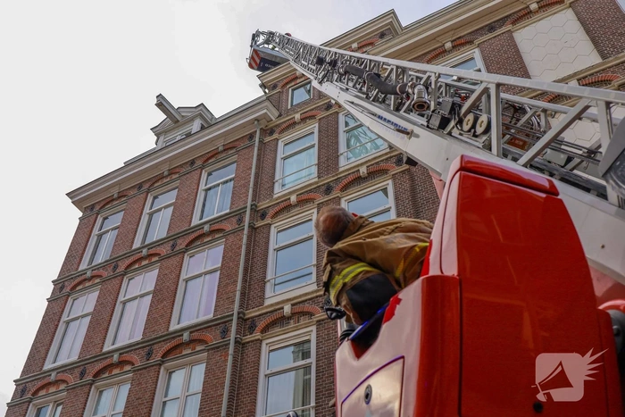 Brand in restaurant geblust na rookinhalatie