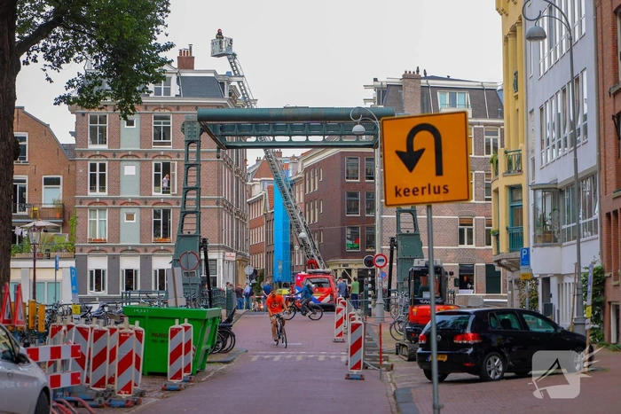 Brand in restaurant geblust na rookinhalatie