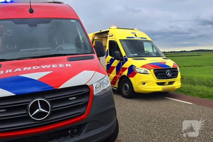 Reanimatie na ongeval met wielrenners