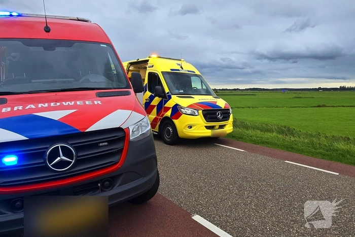 Reanimatie na ongeval met wielrenners