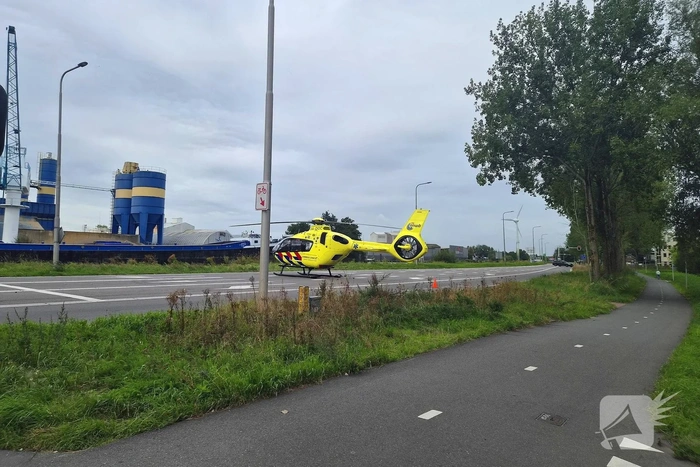 Traumahelikopter ingezet bij ernstig ongeval